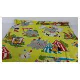 Vintage Walt Disney Dumbo bedding, fabric 74" x