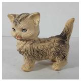 Rubber cat squeaky toy, 10"