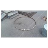 40" Steel Wagon Wheel Ring
