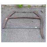 Nice Antique Buck Saw, Carpenters Saw