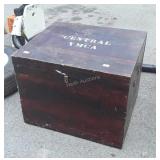 Pine Storage Trunk Box, many possible uses. Mud