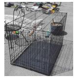 Large Folding Animal Crate, 28x42x30" high