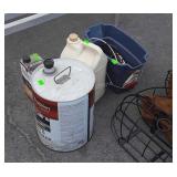 Miscellaneous items include partial containers of