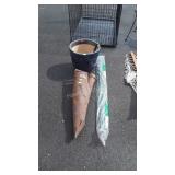 Gardening Accessories lot. Old metal Seeder