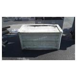 Suncast 46" Deck Box, needs good cleaning, seller