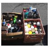 Misc Shop Cabinet Sprays and chemicals