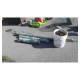 Gardening Accessories lot, 2 new rolls of chicken