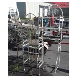 2 household racks, and Walker missing one foot