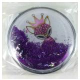 28 inch multicolor Austrian crystal enameled gold