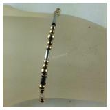 Sterling silver bracelet 7in