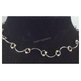 Sterling silver necklace 16in