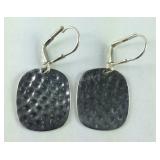 Sterling silver earrings 3.8g