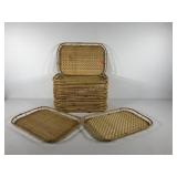 Bamboo trays, twenty four, 19x13