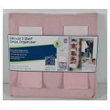 Canvas 5-shelf closet organizer