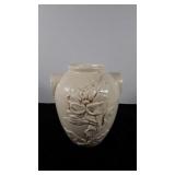 Redwing pottery vase, 10"