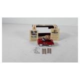 Pedal power die cast metal model fire department