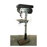 Delta drill press, floor model, works, table