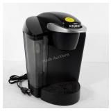 Keurig coffee maker, powers up