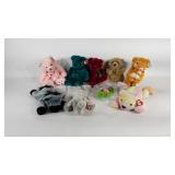 TY Beanie Buddies, one Beanie Baby, and one
