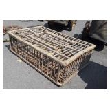 Older wooden Chicken Coop crate