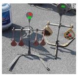 Two shooting targets