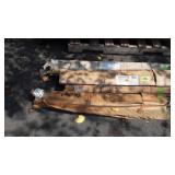 Building Materials lot. 4 boxes of 8ft long FRP
