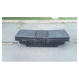 Delta Poly truck Bed tool box, no keys, unlocked