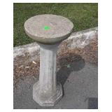 Concrete Plant Stand Base