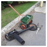 Tool lot, Toro Electric blower, Scott