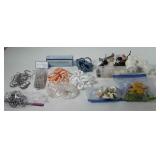 Hardware, includes shower curtain hooks, drawer