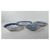 Chinaware, includes platter, bowl, two plates,