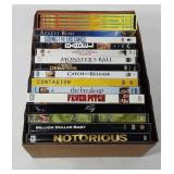 DVDs, includes Fever Pitch, About Time,