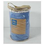 Pottery barn muddy cord duvet, twin size