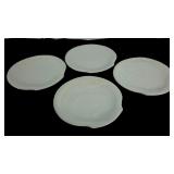 Iridescent sea shell plates, set of 4, Subtil of