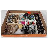 Jewelry, includes earrings, pins, necklaces,