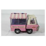 Buddy L kitty kennel truck, 6"