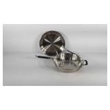 Two Calphalon skillets/pans, 12" and 12.5"