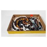 Jewelry, beaded necklaces and bracelets