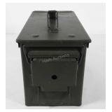 Metal ammo box, 6" x 7" x 11"
