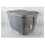 Homz 18 gallon tote with lid