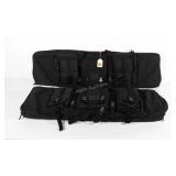 Pair of tactical gear/rifle cases, 12" × 36" and
