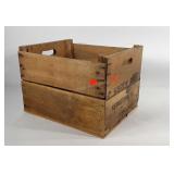 Wooden shipping crate, C. Hardy Grim, Kernstown