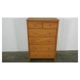 Dresser, 49" tall, unfinished, seller code 38