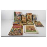 Books, includes Heidi, Open Land, Days of