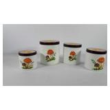Mushroom canister set, Sears Roebuck and Co.
