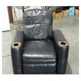 Power recliner with cup holders, ,vinyl, works,