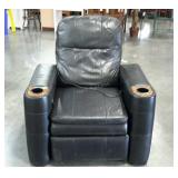 Power recliner with cup holders, ,vinyl, works,