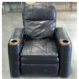 Power recliner with cup holders, ,vinyl, works,