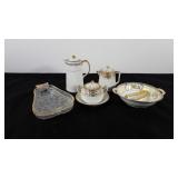 Chinaware and glassware, Nippon and Noritake,
