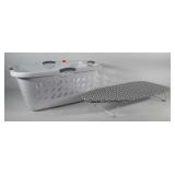 Laundry group, Sterilite 2 bushel laundry basket